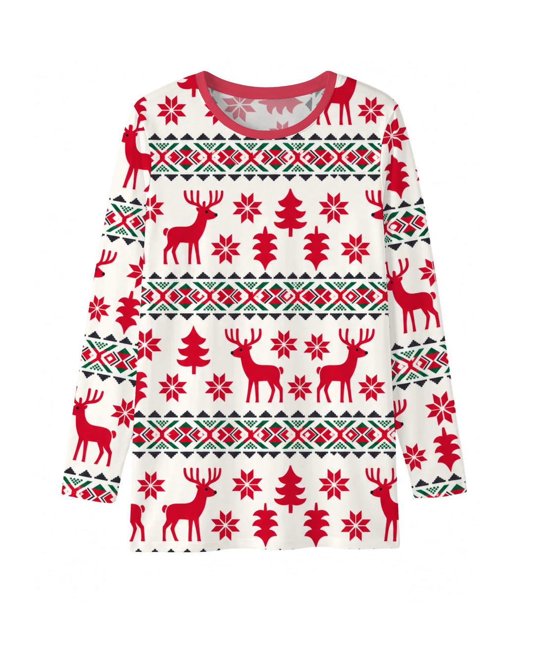 Nordic Reindeer Christmas Bamboo Men's Pajama Set