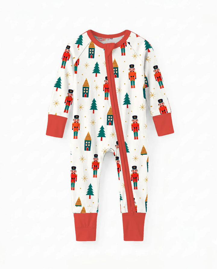 Classic Nutcracker Christmas Village Bamboo Convertible Zippy