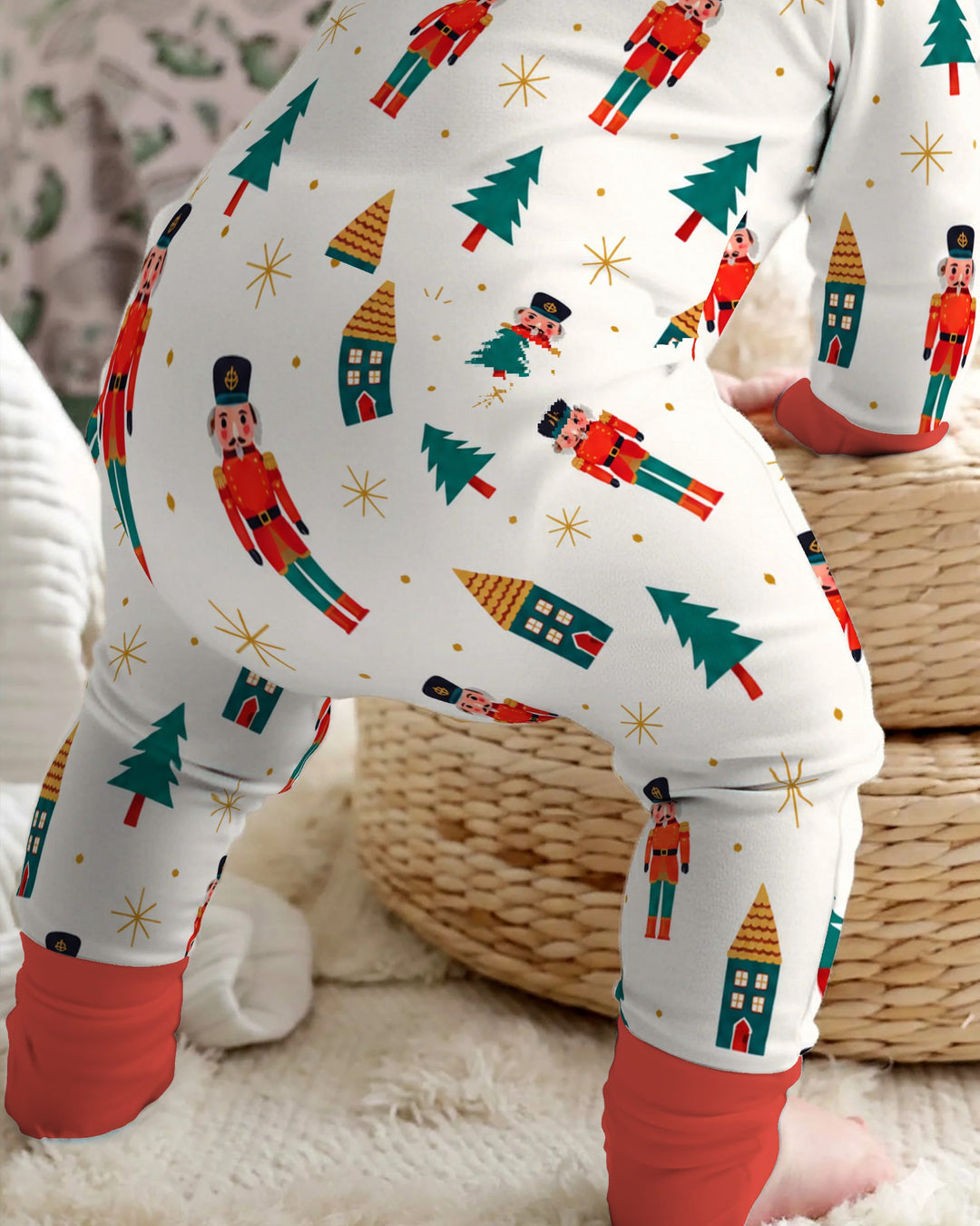 Classic Nutcracker Christmas Village Bamboo Convertible Zippy