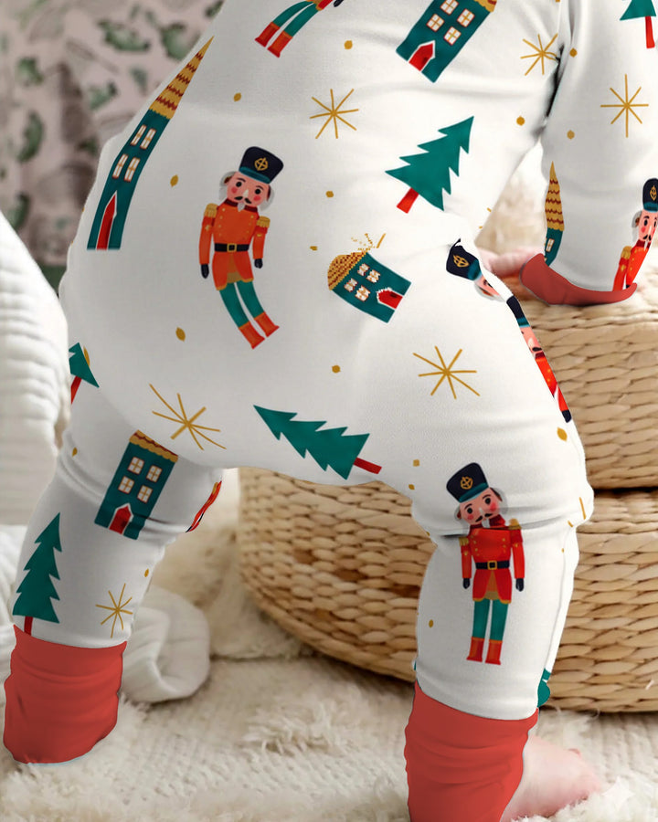 Classic Nutcracker Christmas Village Bamboo Convertible Zippy