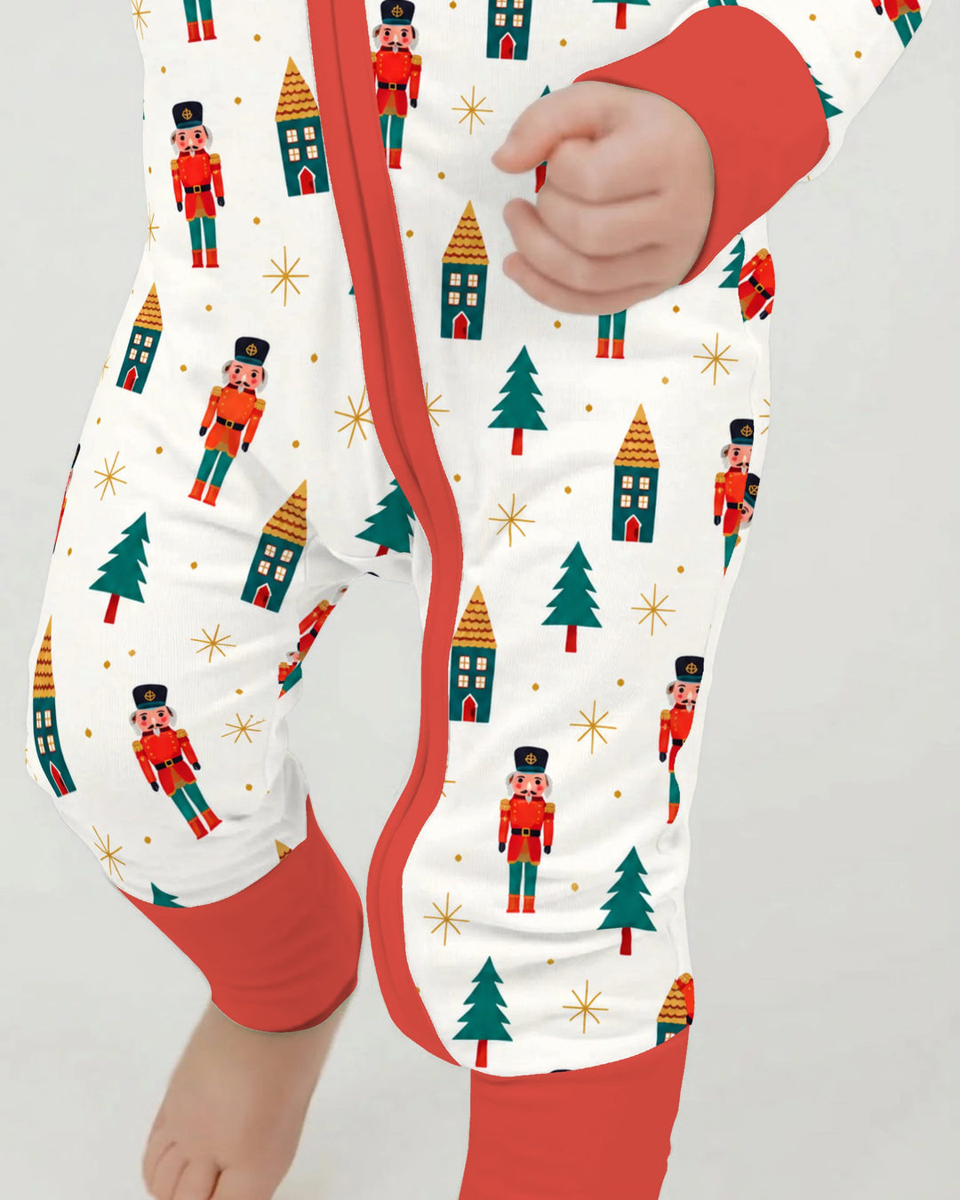 Classic Nutcracker Christmas Village Bamboo Convertible Zippy