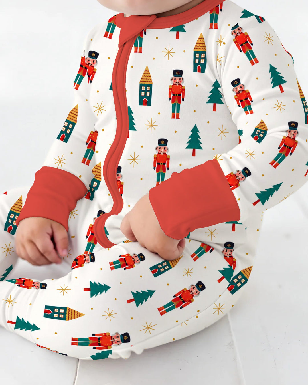 Classic Nutcracker Christmas Village Bamboo Convertible Zippy