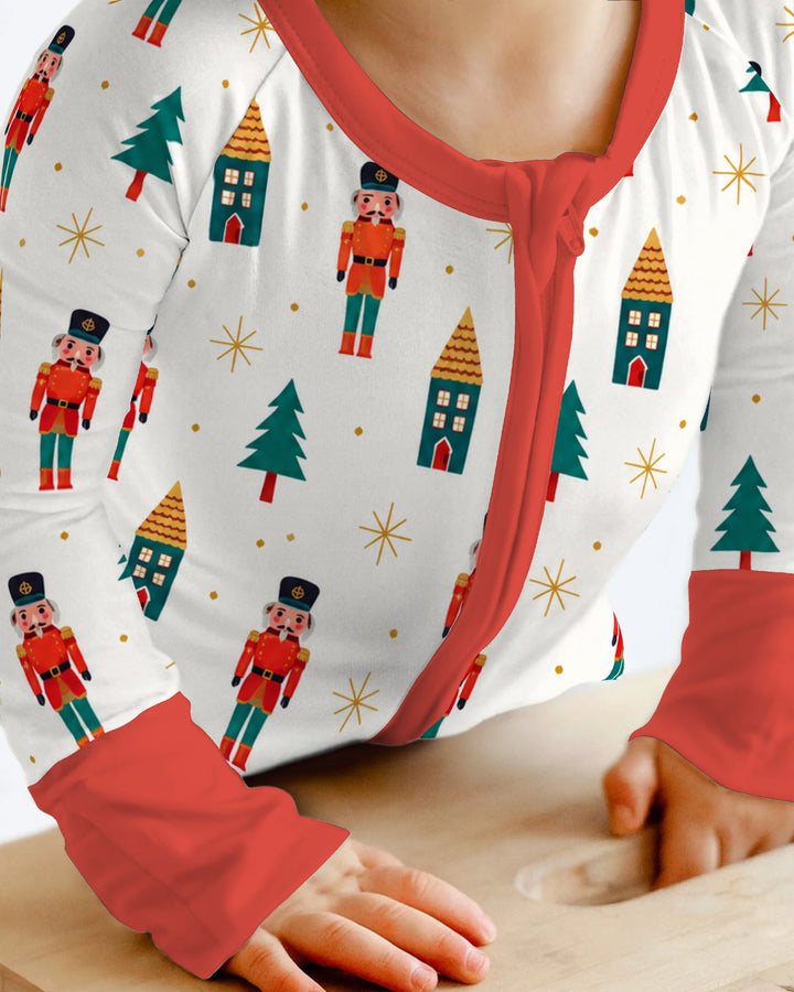 Classic Nutcracker Christmas Village Bamboo Convertible Zippy