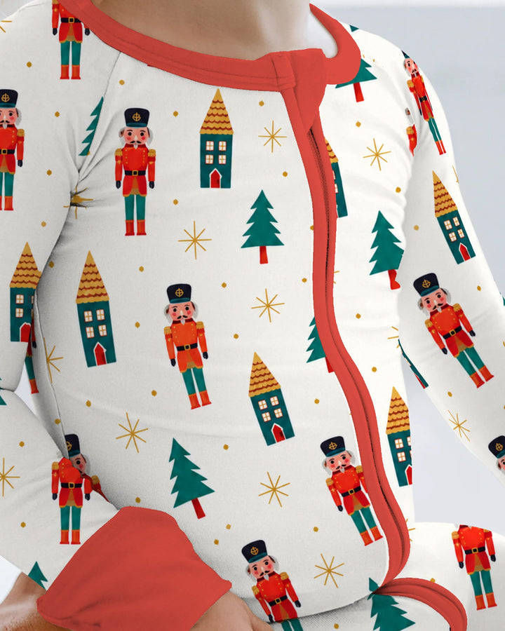 Classic Nutcracker Christmas Village Bamboo Convertible Zippy