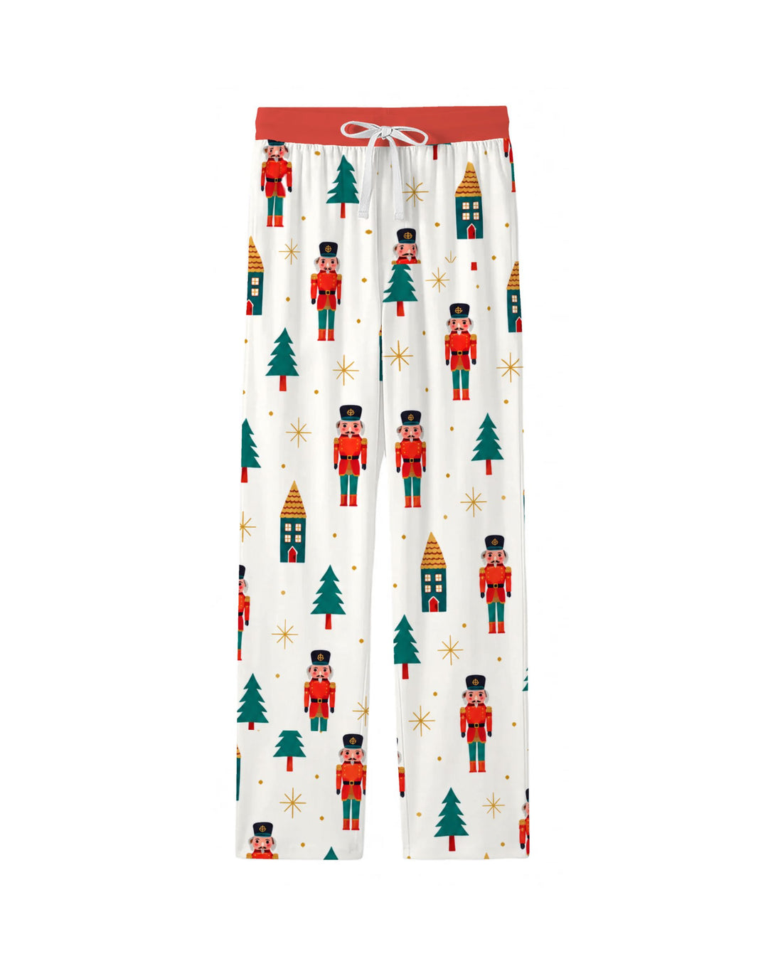 Classic Nutcracker Christmas Village Bamboo Men's Pajama Set