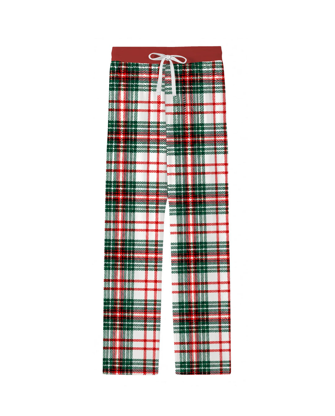 Classic Christmas Tartan Plaid Bamboo Men's Pajama Set
