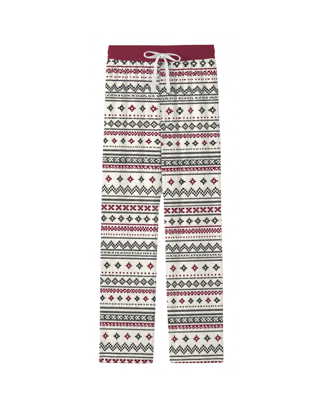 Nordic Fair Isle Holiday Knit Bamboo Men's Pajama Set