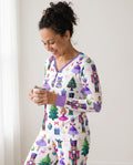 Sugar Plum Nutcracker Christmas Bamboo Women Pajama Set