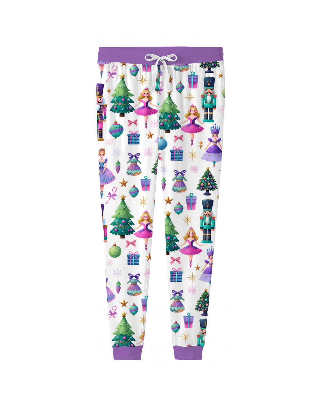 Sugar Plum Nutcracker Christmas Bamboo Women Pajama Set