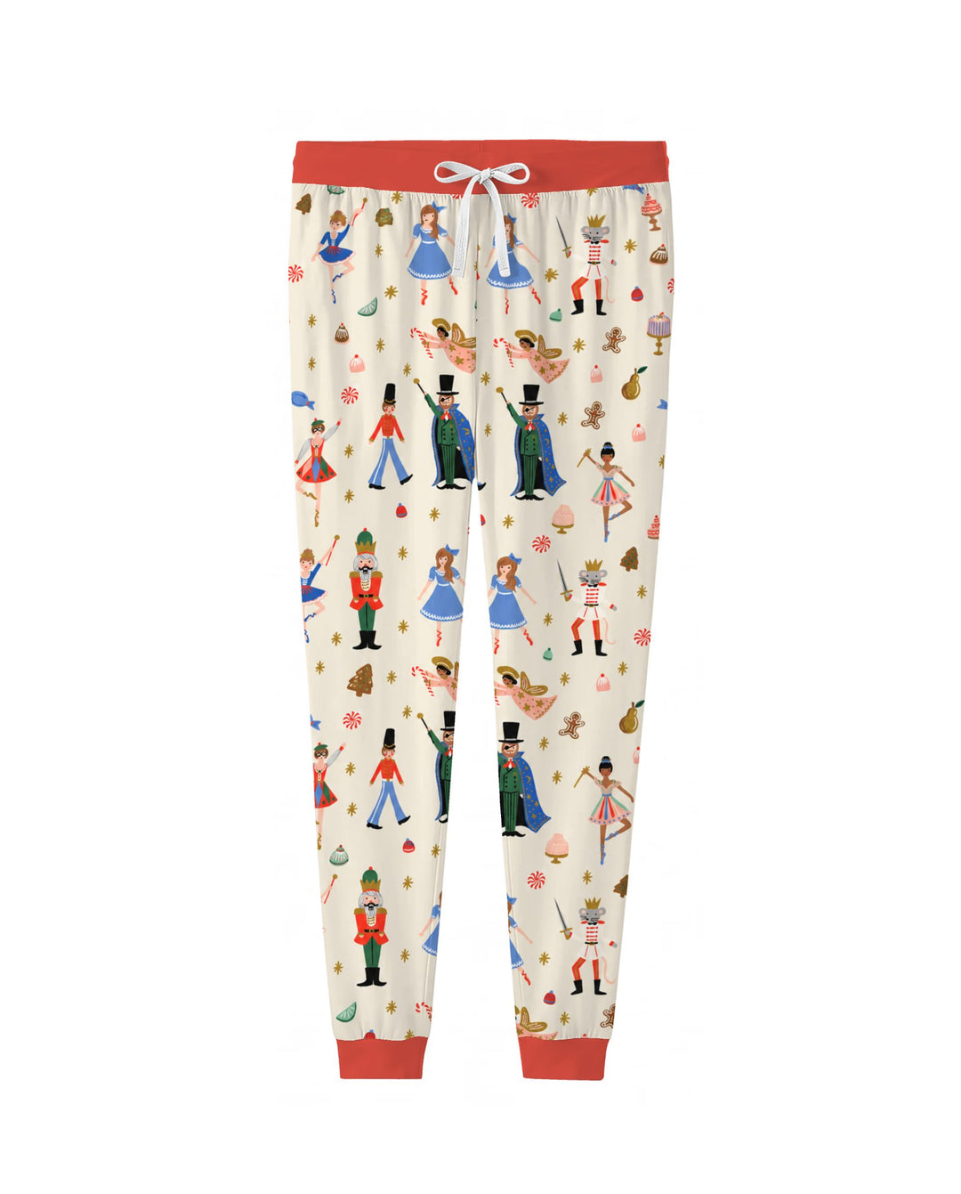 Whimsical Nutcracker Storybook Christmas Bamboo Women Pajama Set