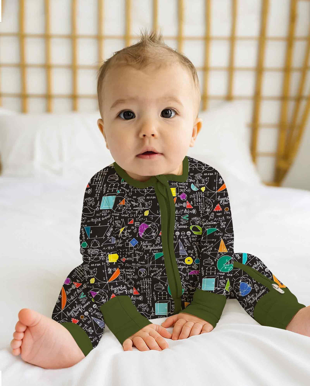 Gerippte Babykleidung mit individuellem Foto - Weich &amp; Skizzenhaft