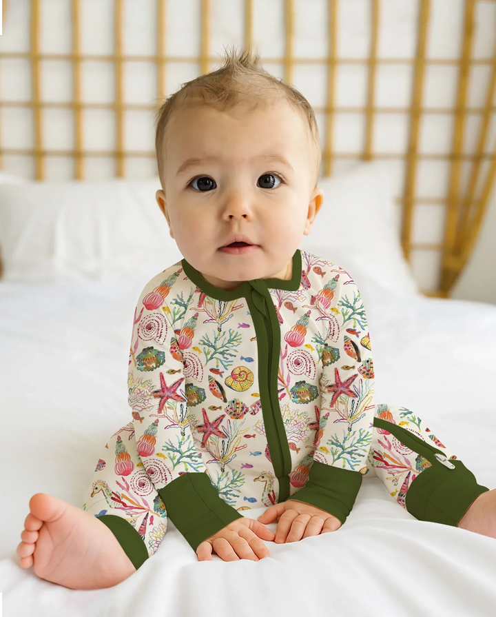 Gerippte Babykleidung mit individuellem Foto - Weich &amp; Skizzenhaft