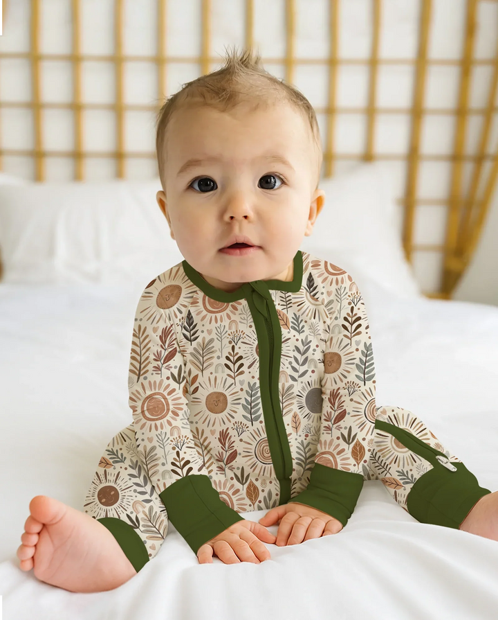 Boho Sunshine Garden Bamboo Convertible Zippy