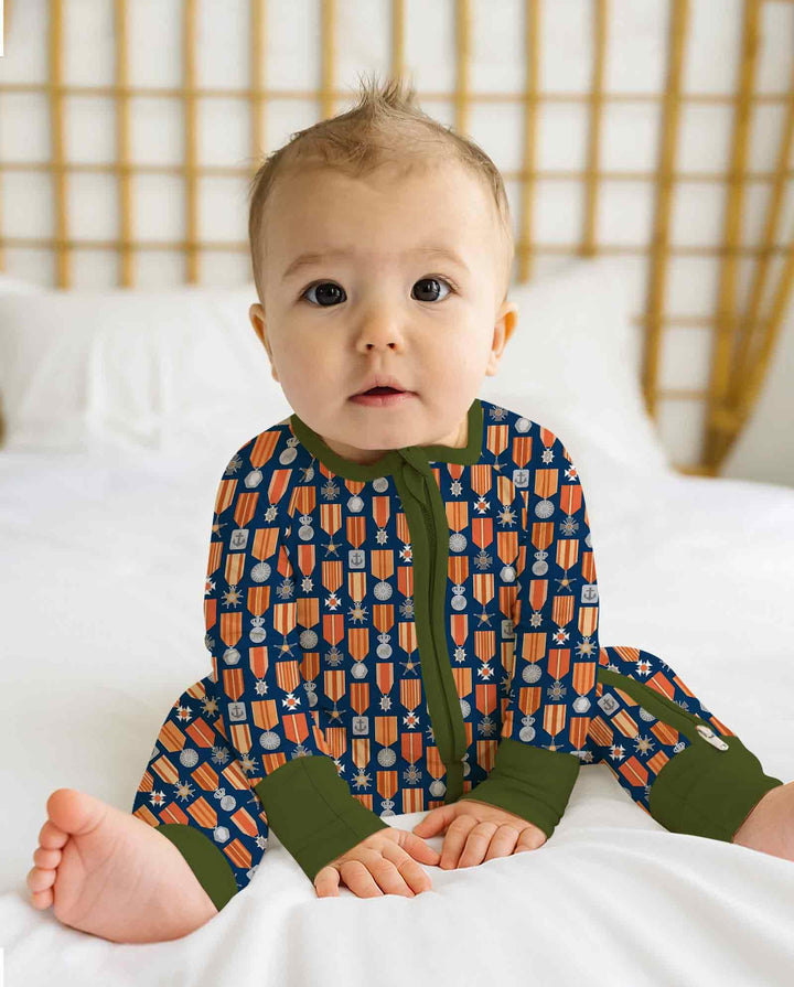 Gerippte Babykleidung mit individuellem Foto - Weich &amp; Skizzenhaft