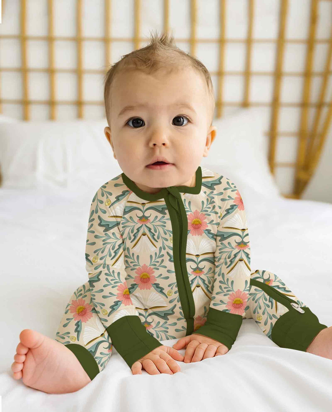 Gerippte Babykleidung mit individuellem Foto - Weich &amp; Skizzenhaft