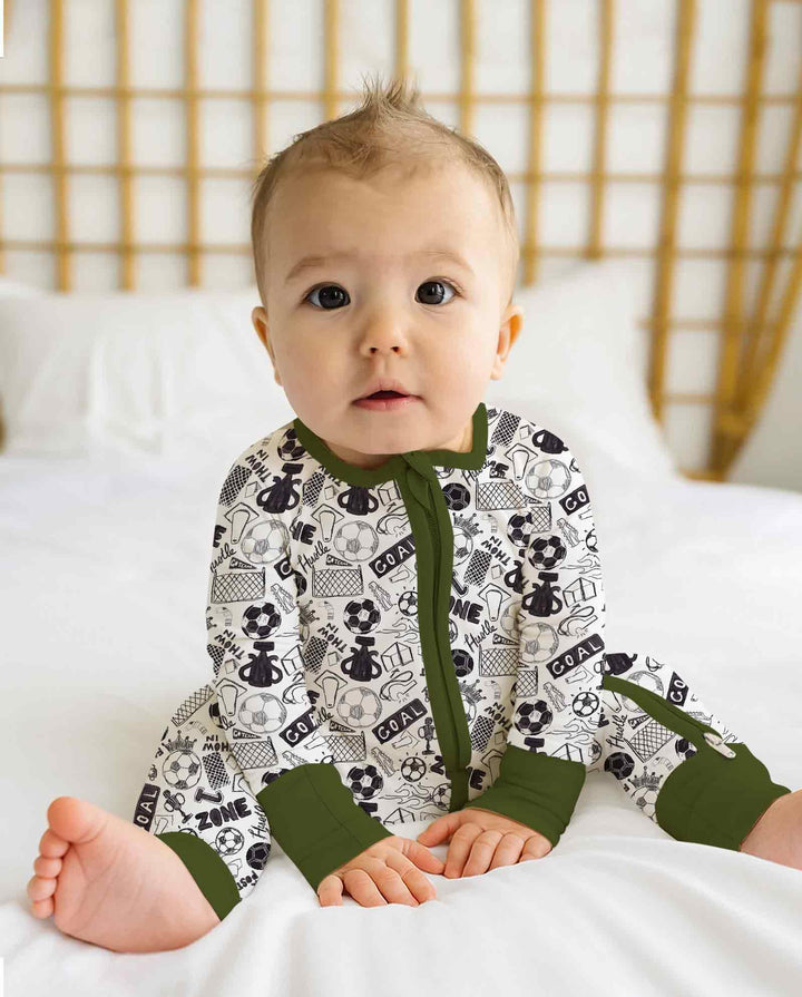 Gerippte Babykleidung mit individuellem Foto - Weich &amp; Skizzenhaft