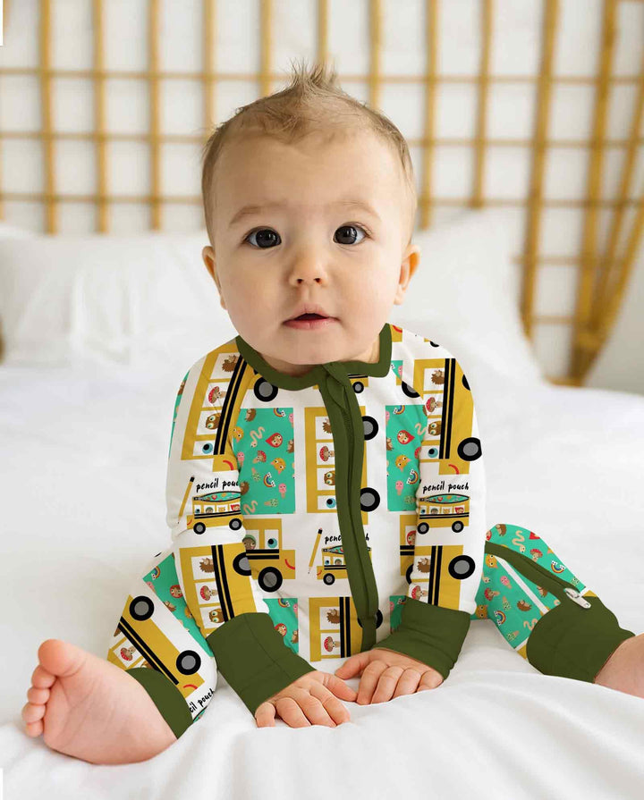 Gerippte Babykleidung mit individuellem Foto - Weich &amp; Skizzenhaft