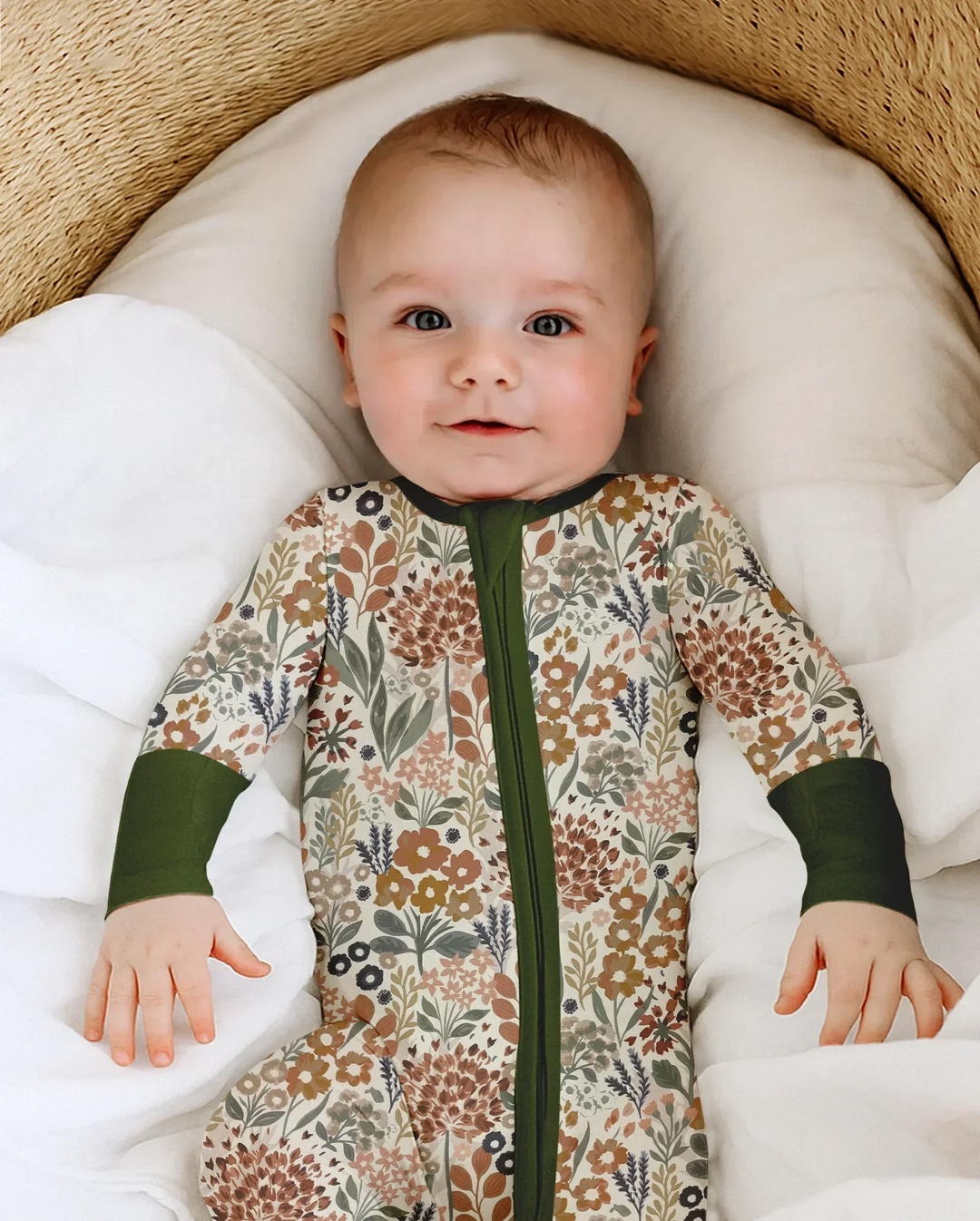 Gerippte Babykleidung mit individuellem Foto - Weich &amp; Skizzenhaft