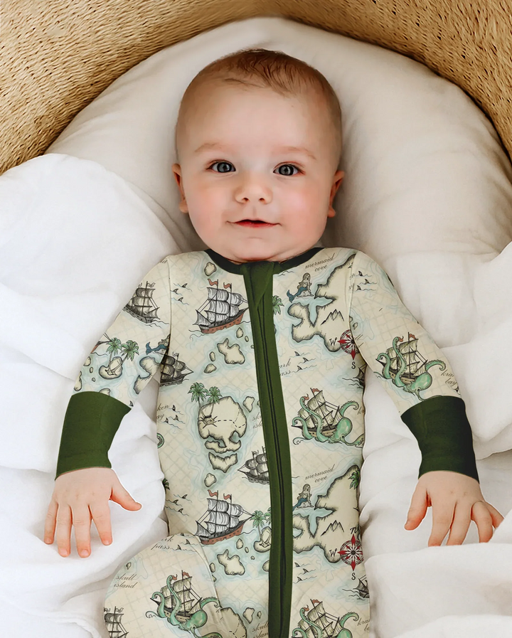 Gerippte Babykleidung mit individuellem Foto - Weich &amp; Skizzenhaft