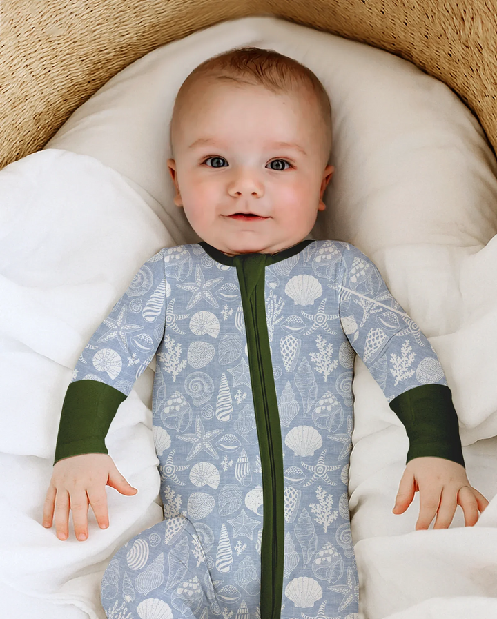 Gerippte Babykleidung mit individuellem Foto - Weich &amp; Skizzenhaft