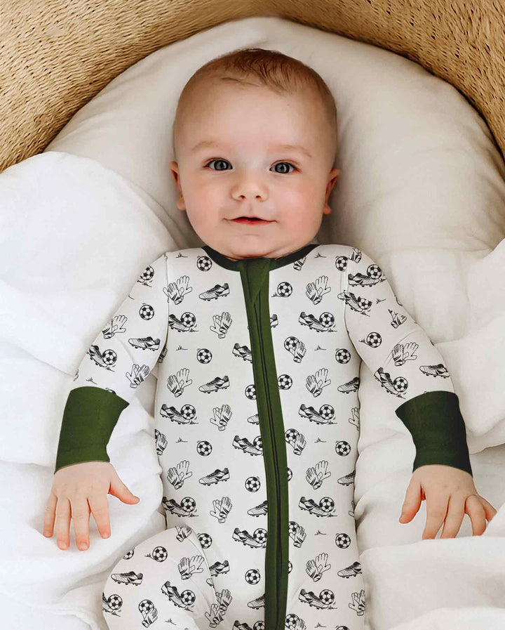 Gerippte Babykleidung mit individuellem Foto - Weich &amp; Skizzenhaft