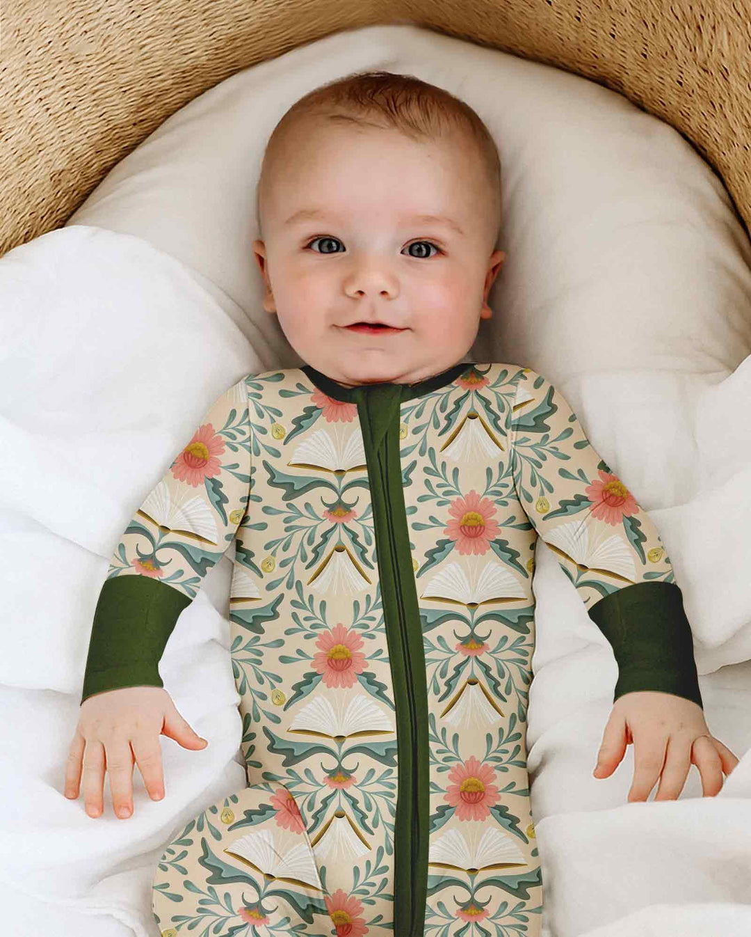 Gerippte Babykleidung mit individuellem Foto - Weich &amp; Skizzenhaft