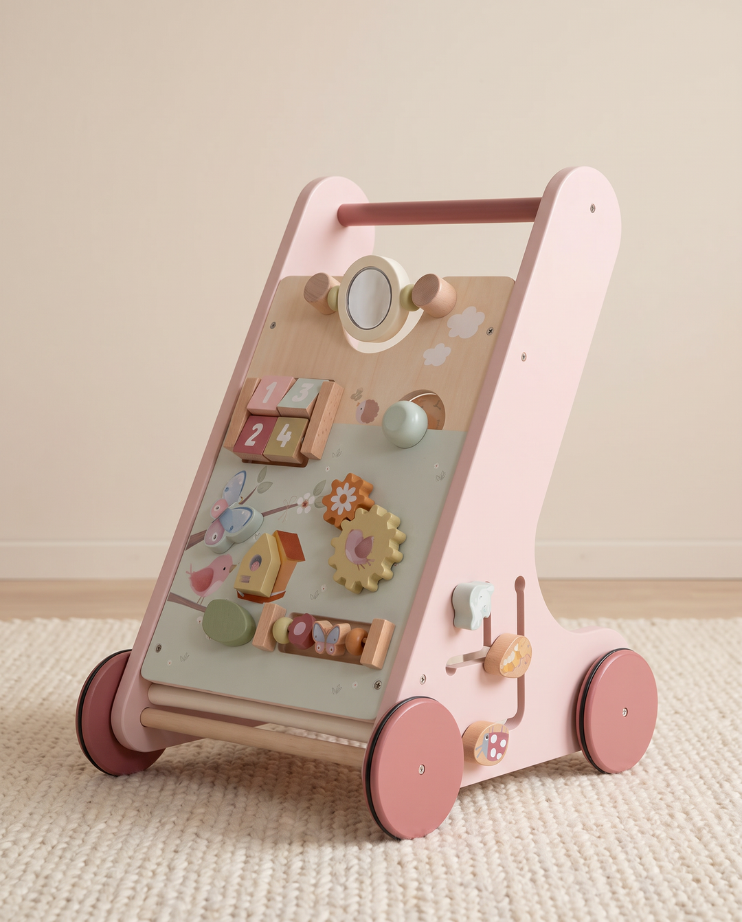Garden Friends Wooden Activity Walker