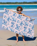 Sommer-Strandtuch aus Bambus