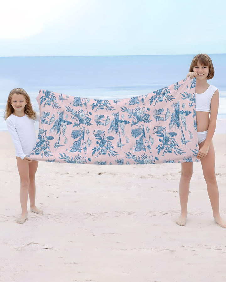 Sommer-Strandtuch aus Bambus