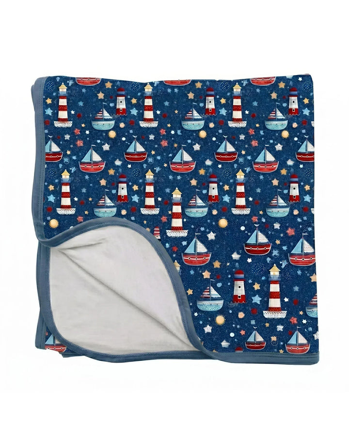 Beacon Bound Bamboo Blanket