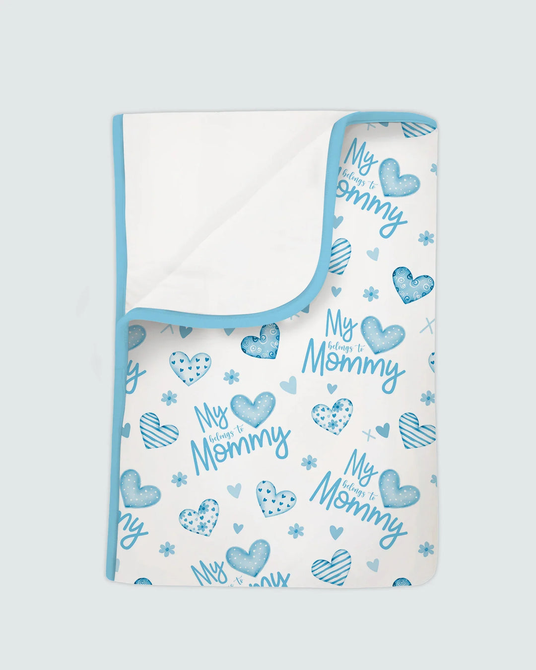 My Heart Belongs To Mommy Bamboo Blanket
