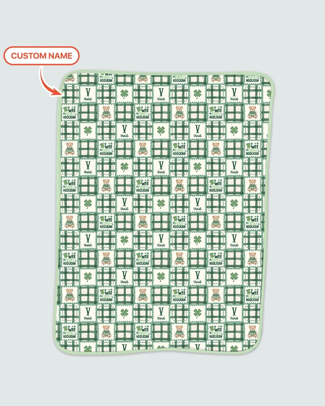 Vorlage Quilt Decke
