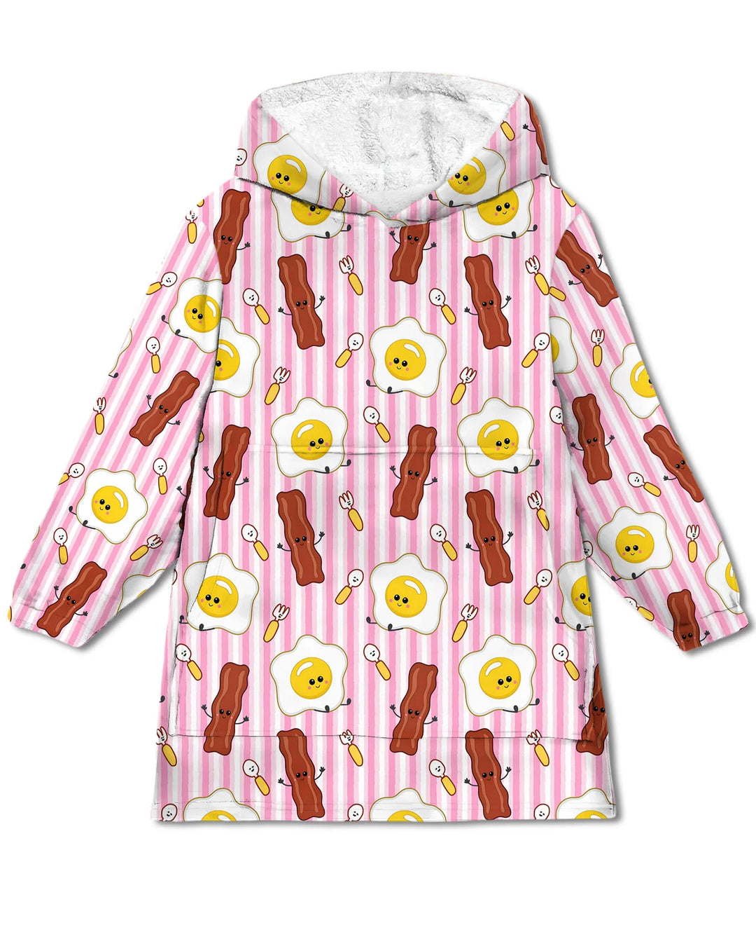 Breakfast Club Wearable Bamboo Blanket Hoodie