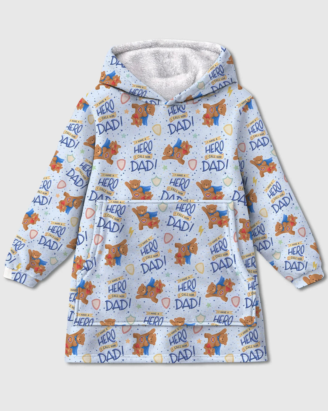 Benutzerdefinierter Bambus-Deckenhoodie (Vorlage)