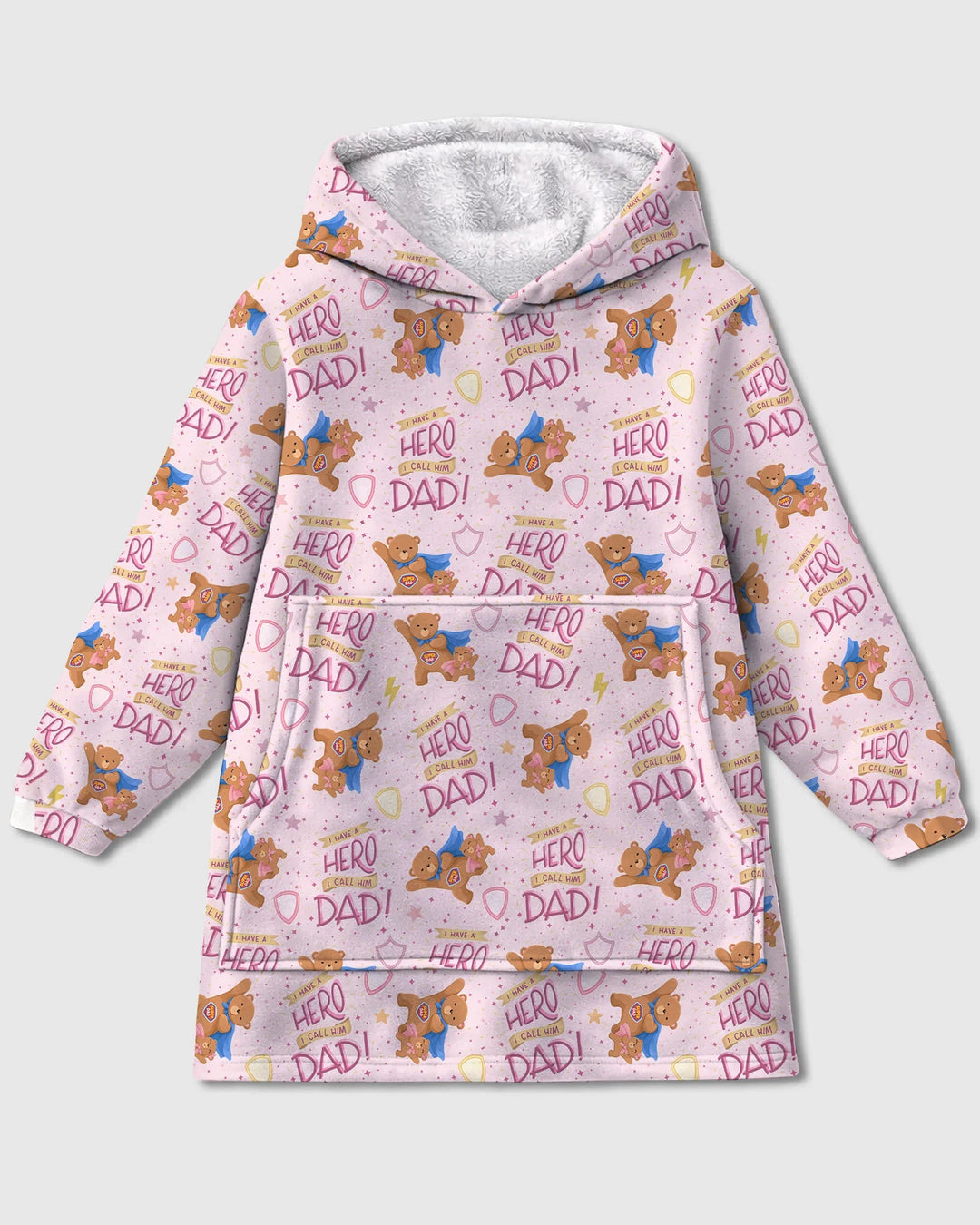 Benutzerdefinierter Bambus-Deckenhoodie (Vorlage)