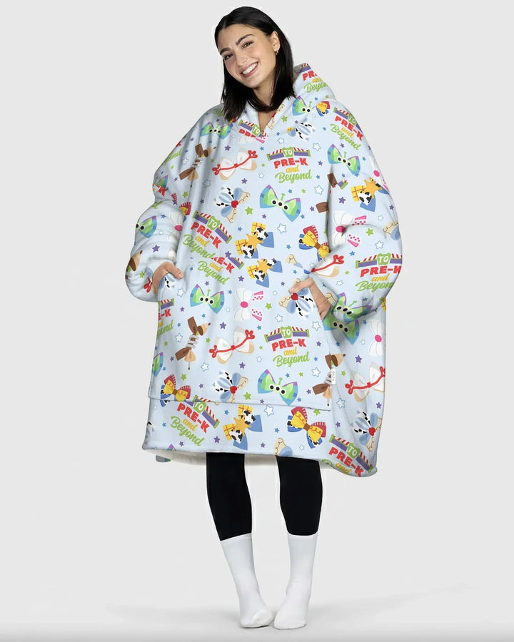 Benutzerdefinierter Bambus-Deckenhoodie (Vorlage)