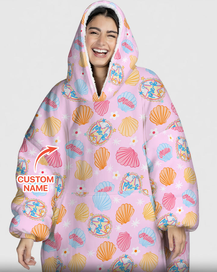 Benutzerdefinierter Bambus-Deckenhoodie (Vorlage)