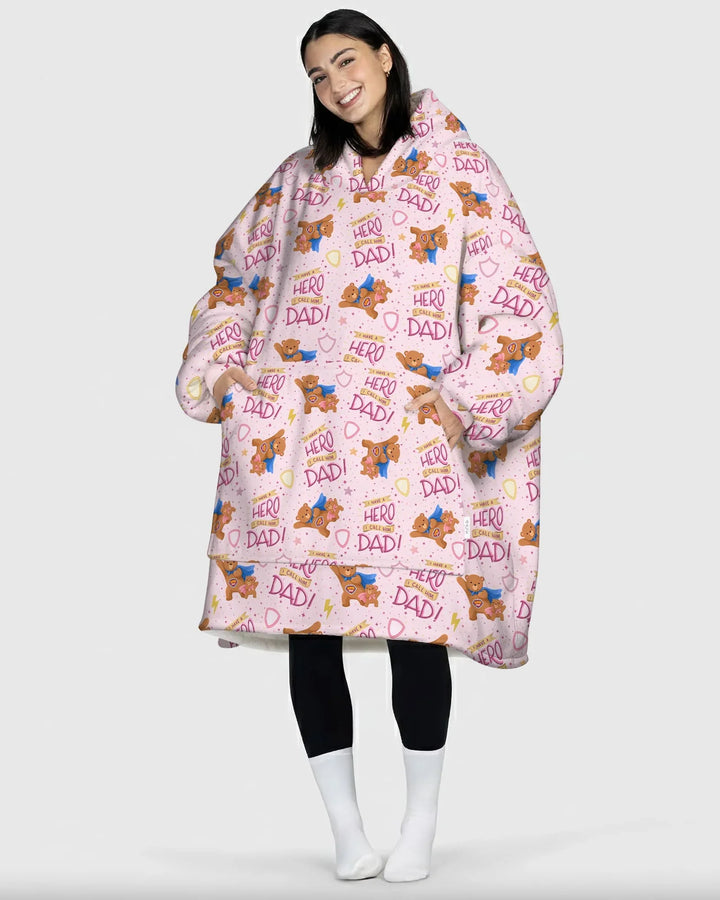 Benutzerdefinierter Bambus-Deckenhoodie (Vorlage)