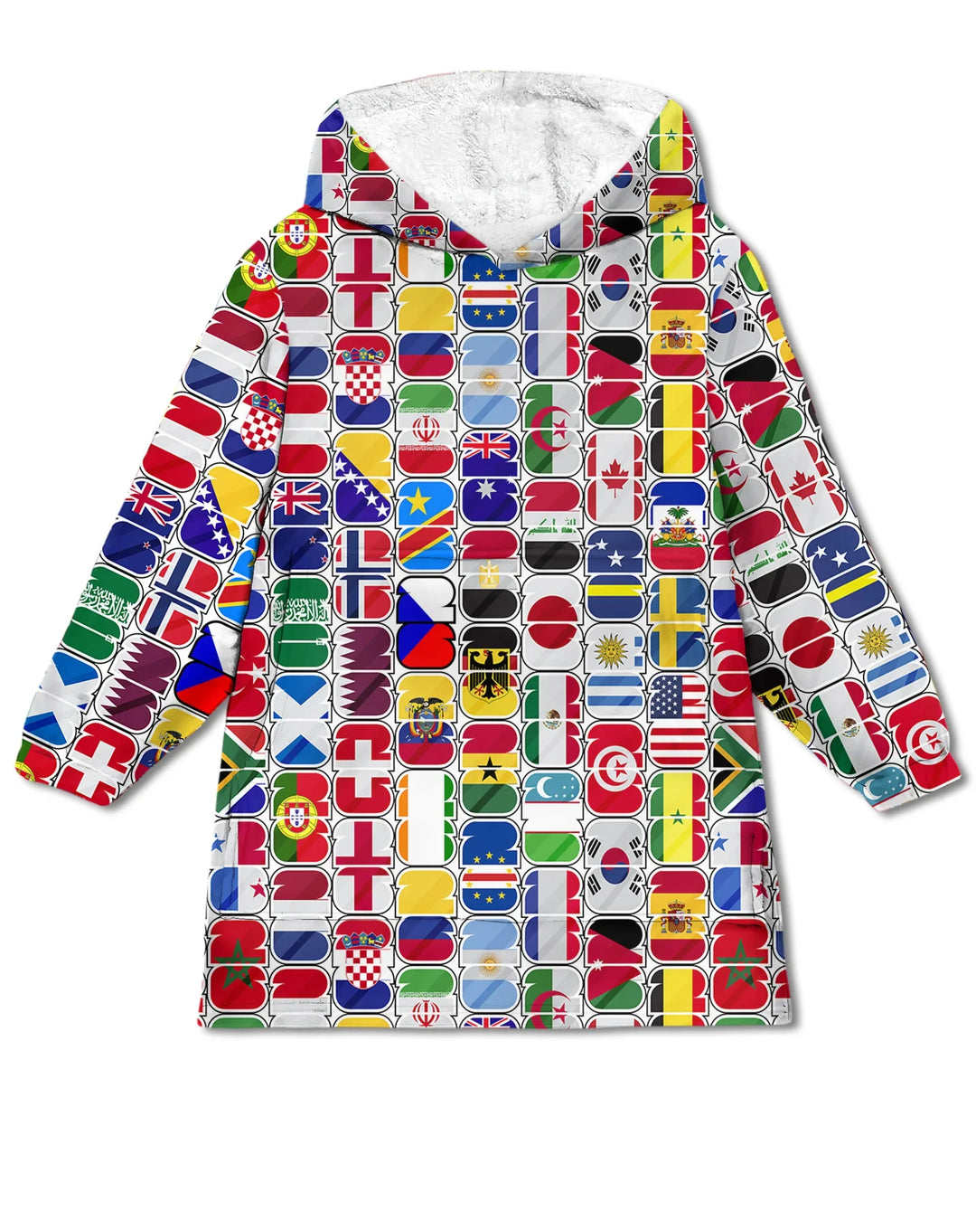 Benutzerdefinierter Bambus-Deckenhoodie (Vorlage)