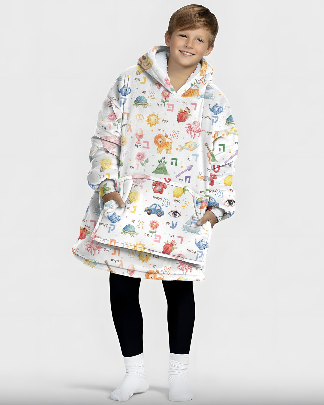 Benutzerdefinierter Bambus-Deckenhoodie (Vorlage)