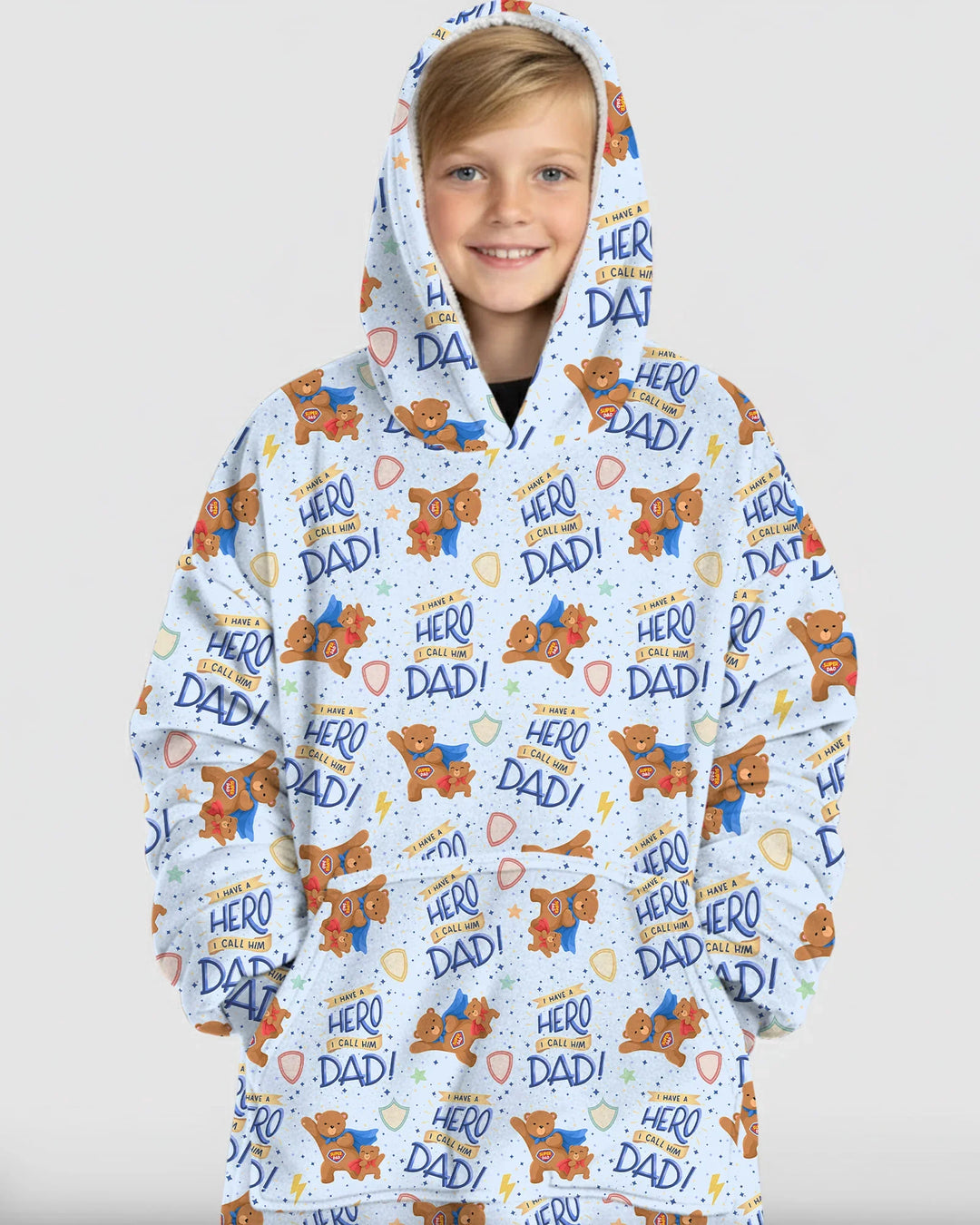 Benutzerdefinierter Bambus-Deckenhoodie (Vorlage)