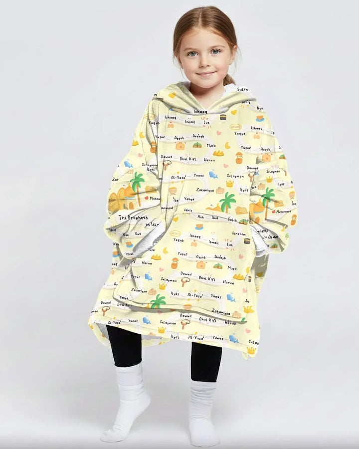 Die Propheten im Islam Tragbarer Bambus-Deckenhoodie