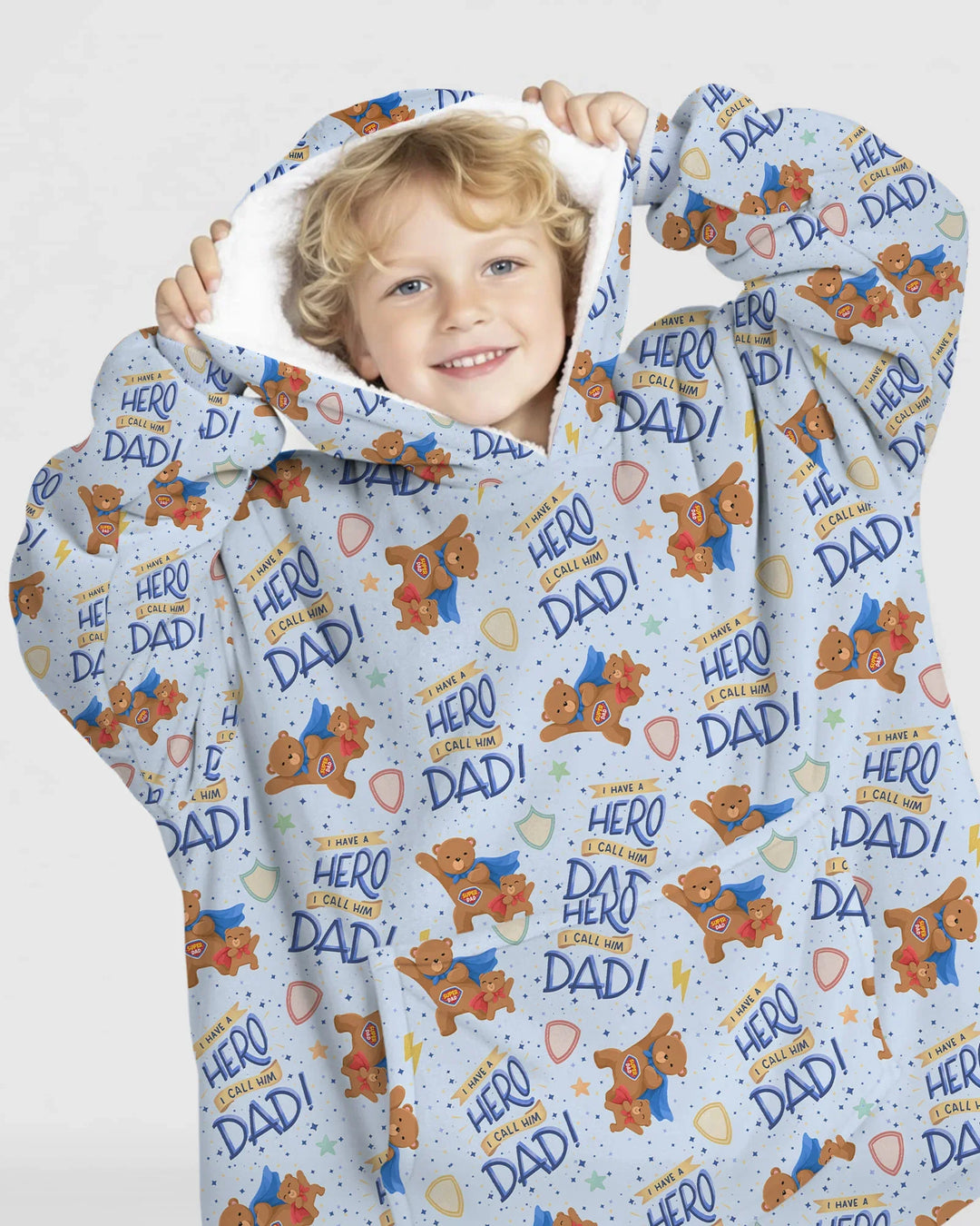 Benutzerdefinierter Bambus-Deckenhoodie (Vorlage)