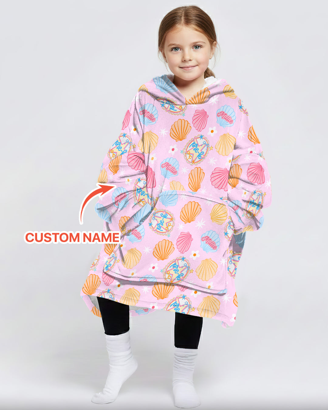 Benutzerdefinierter Bambus-Deckenhoodie (Vorlage)