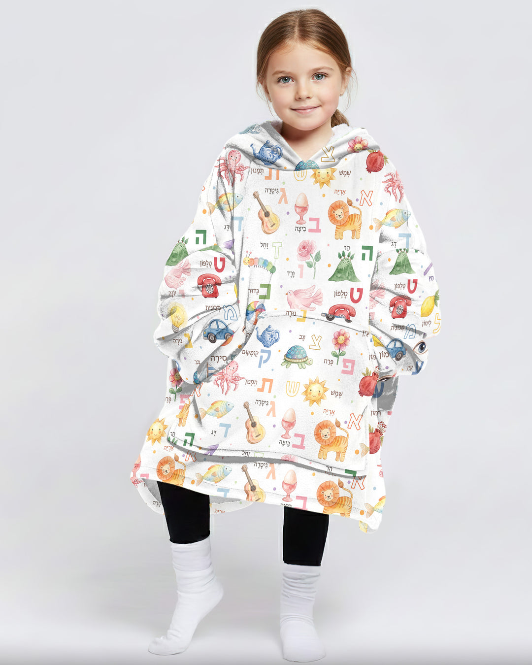 Benutzerdefinierter Bambus-Deckenhoodie (Vorlage)