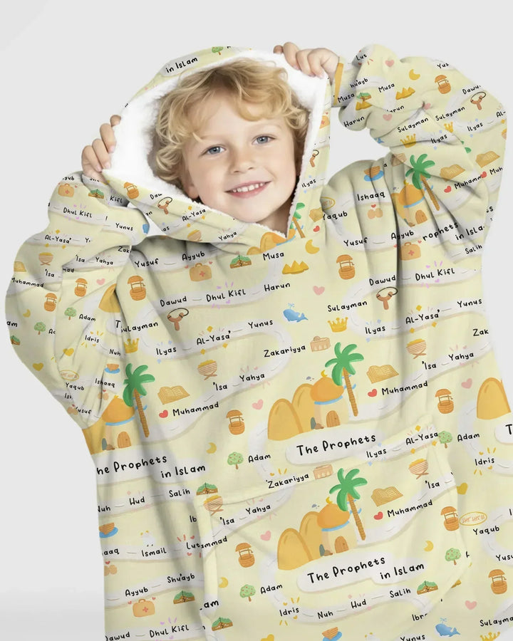 Die Propheten im Islam Tragbarer Bambus-Deckenhoodie