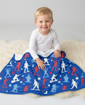Army Toys 4th of July Bamboo Blanket