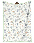 Vorlage Quilt Decke