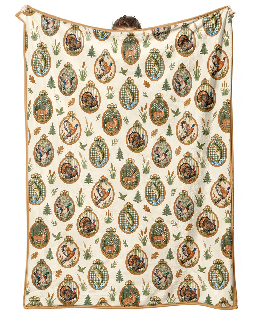 Hunting Season Family Matching Bamboo Blanket