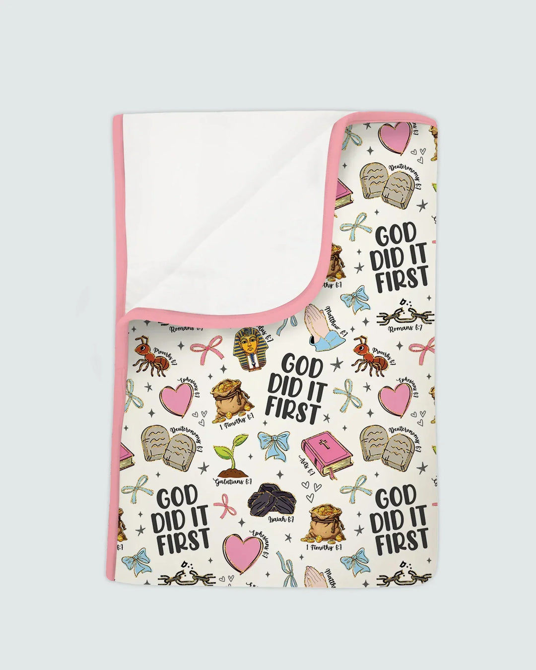 God Did It First Bamboo Blanket